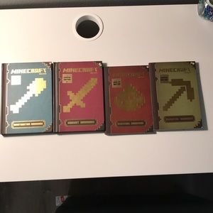 4 Minecraft updated edition handbooks